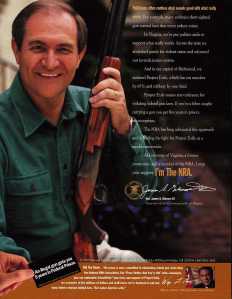 Gilmore Ad for NRA